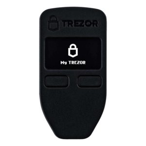 Trezor One Digital Bitcoin Hardware Wallet and Password Manager
