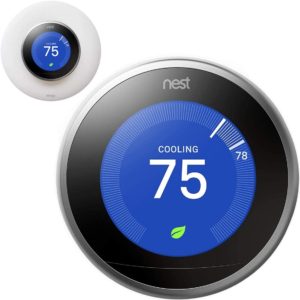 Google Nest learning smart thermostat